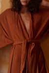 RUMBA ROBE MINI — BURNT ORANGE