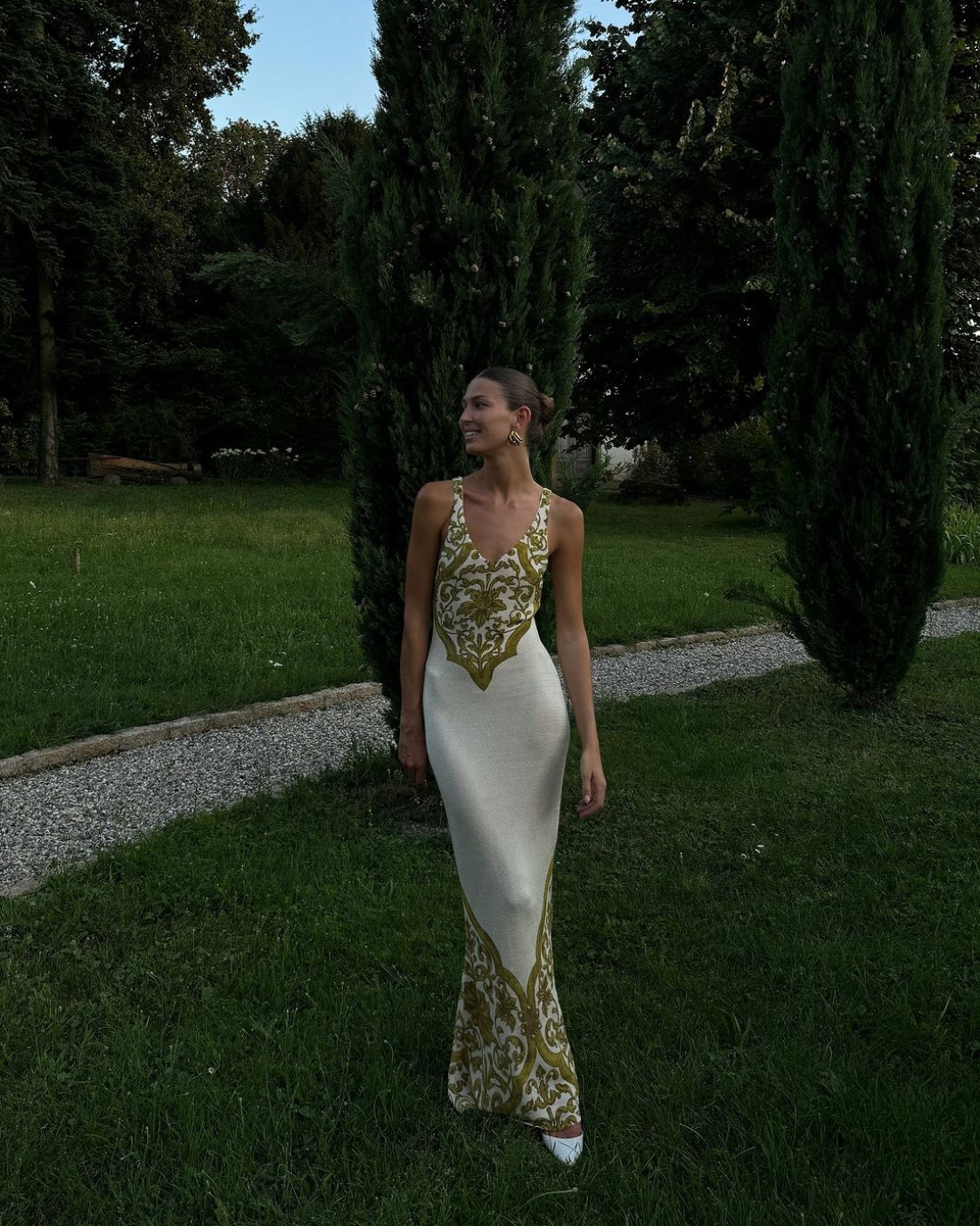 BRUNA DRESS — SICILIAN – SAVANNAH MORROW