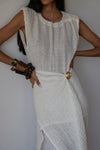 THALIA DRESS CREAM