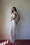 AMARA WRAP SKIRT CREAM