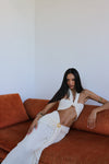 AMARA WRAP SKIRT CREAM