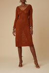 WINONA DRESS TERRACOTTA