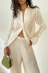 DYLAN BLOUSE— IVORY