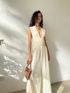 ARUNA JUMPSUIT — CREAM