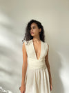 ARUNA JUMPSUIT — CREAM