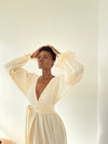 MAHRIA DRESS - CREAM
