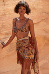 Isla Wrap Skirt — Ornamental Floral