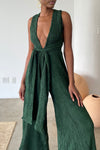 ARUNA JUMPSUIT —EMERALD