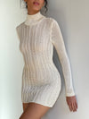 SAWAI DRESS — IVORY