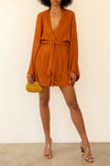 RUMBA ROBE MINI — BURNT ORANGE