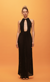 AMER DRESS — BLACK