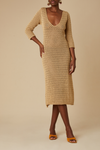 Winona Dress Cafe Savannah Morrow the Label Pima Cotton Knit Sustainable Fashion