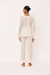 AMALFI BLOUSE IVORY